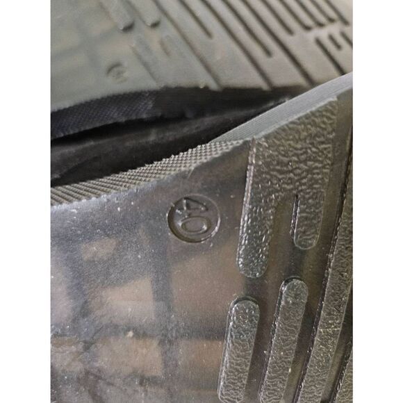 Topshop black suede tie up oxford/derby shoes. Size 40. - Picture 6 of 6